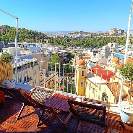 Penthouse With Acropolis View Apartment Athens Luaran gambar