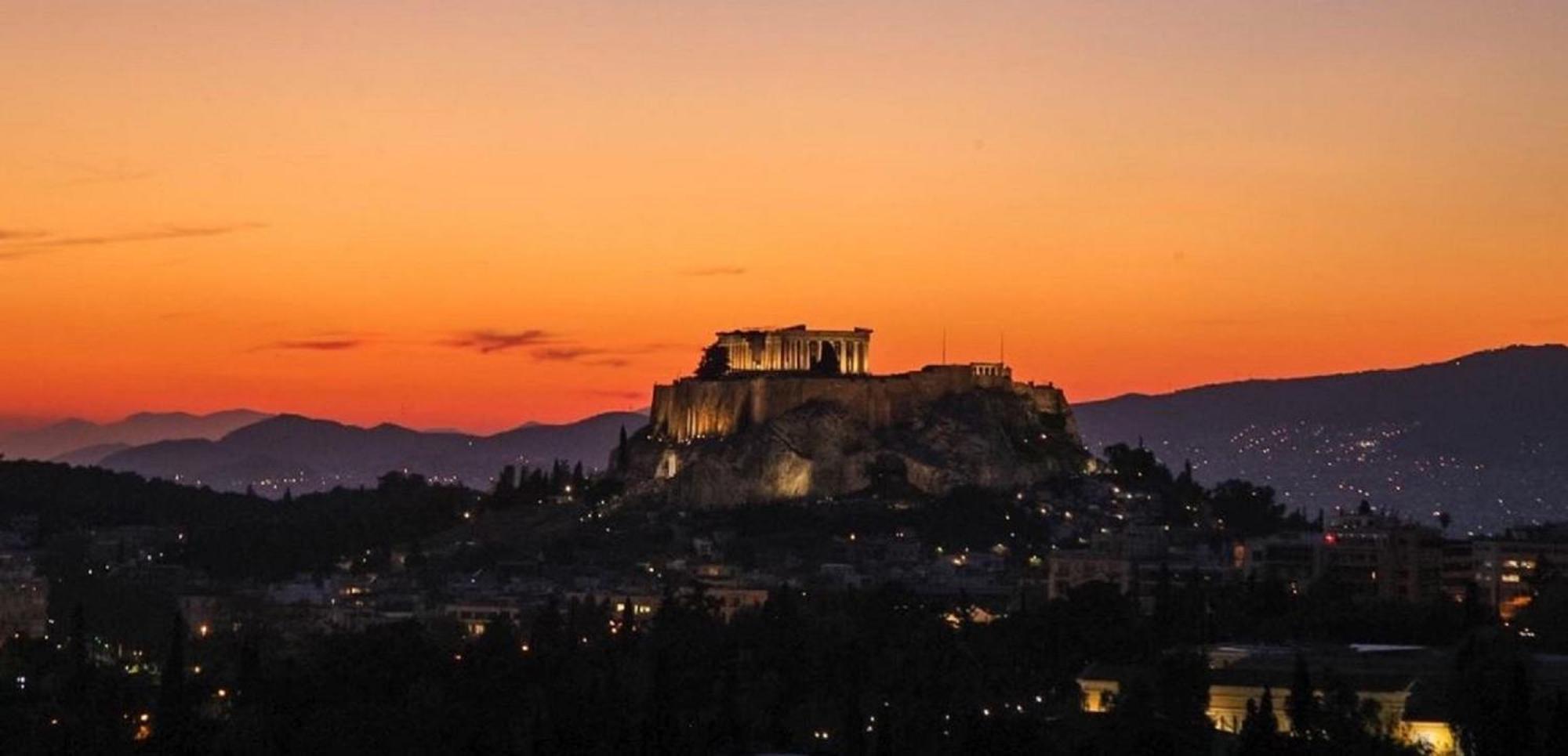 Penthouse With Acropolis View Apartment Athens Luaran gambar