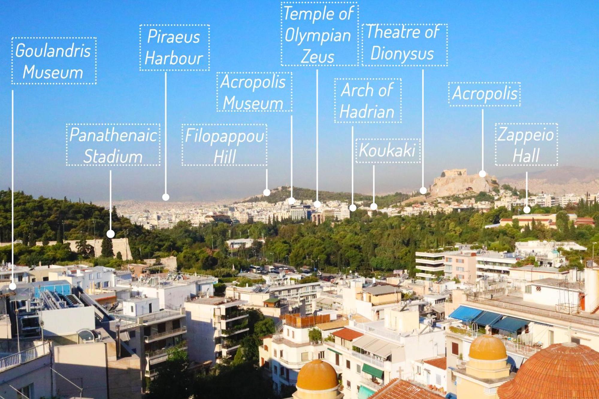 Penthouse With Acropolis View Apartment Athens Luaran gambar