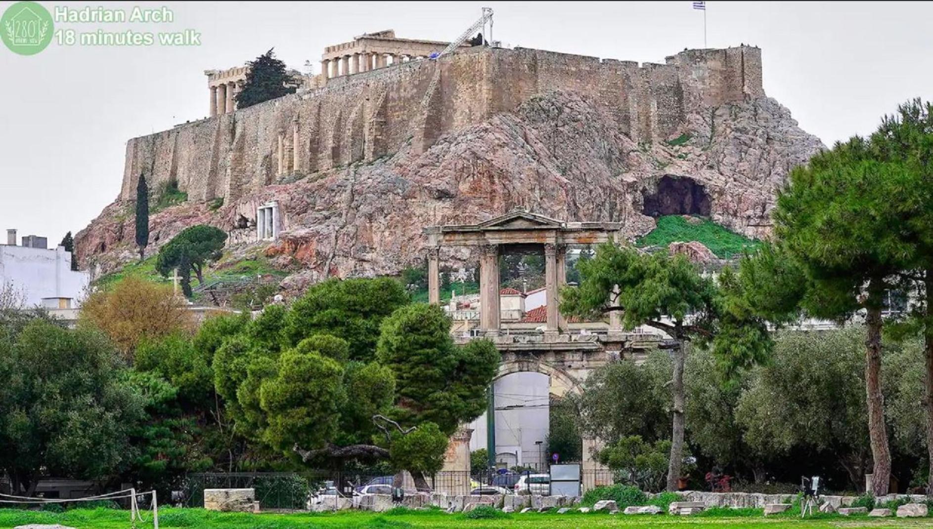 Penthouse With Acropolis View Apartment Athens Luaran gambar