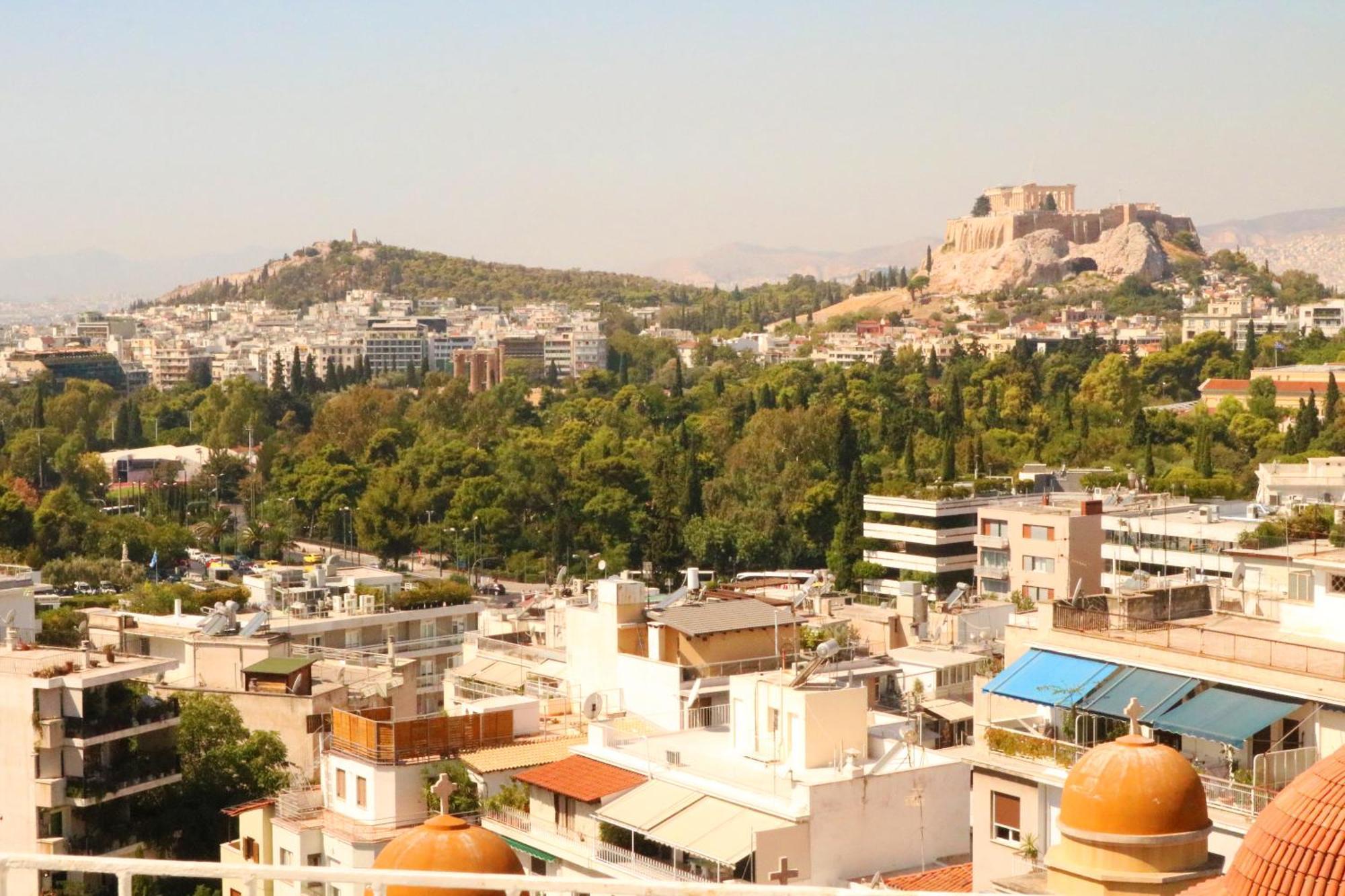 Penthouse With Acropolis View Apartment Athens Luaran gambar