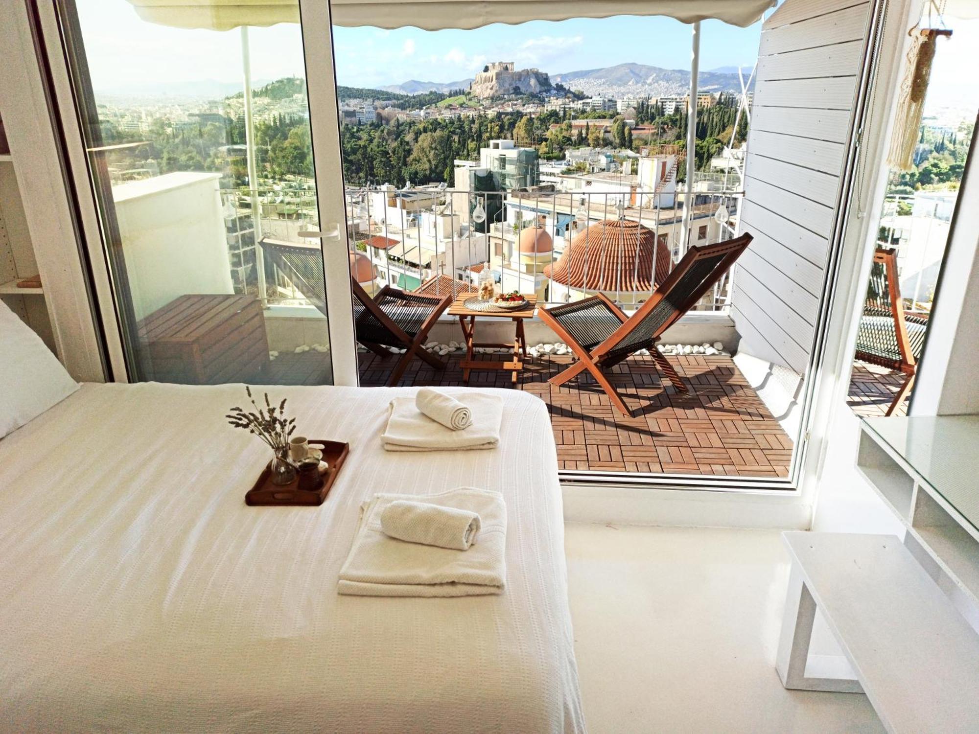 Penthouse With Acropolis View Apartment Athens Luaran gambar