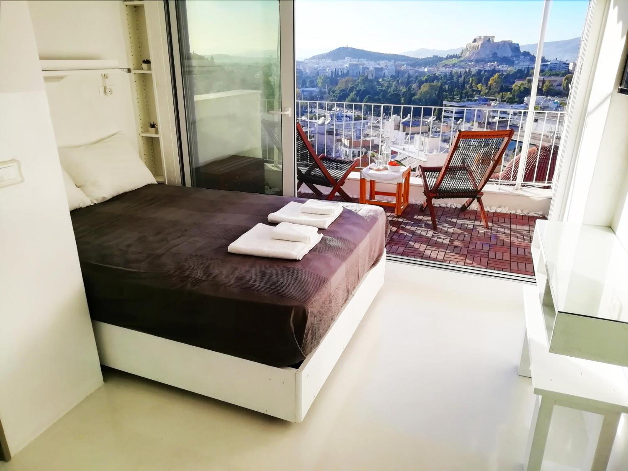 Penthouse With Acropolis View Apartment Athens Luaran gambar