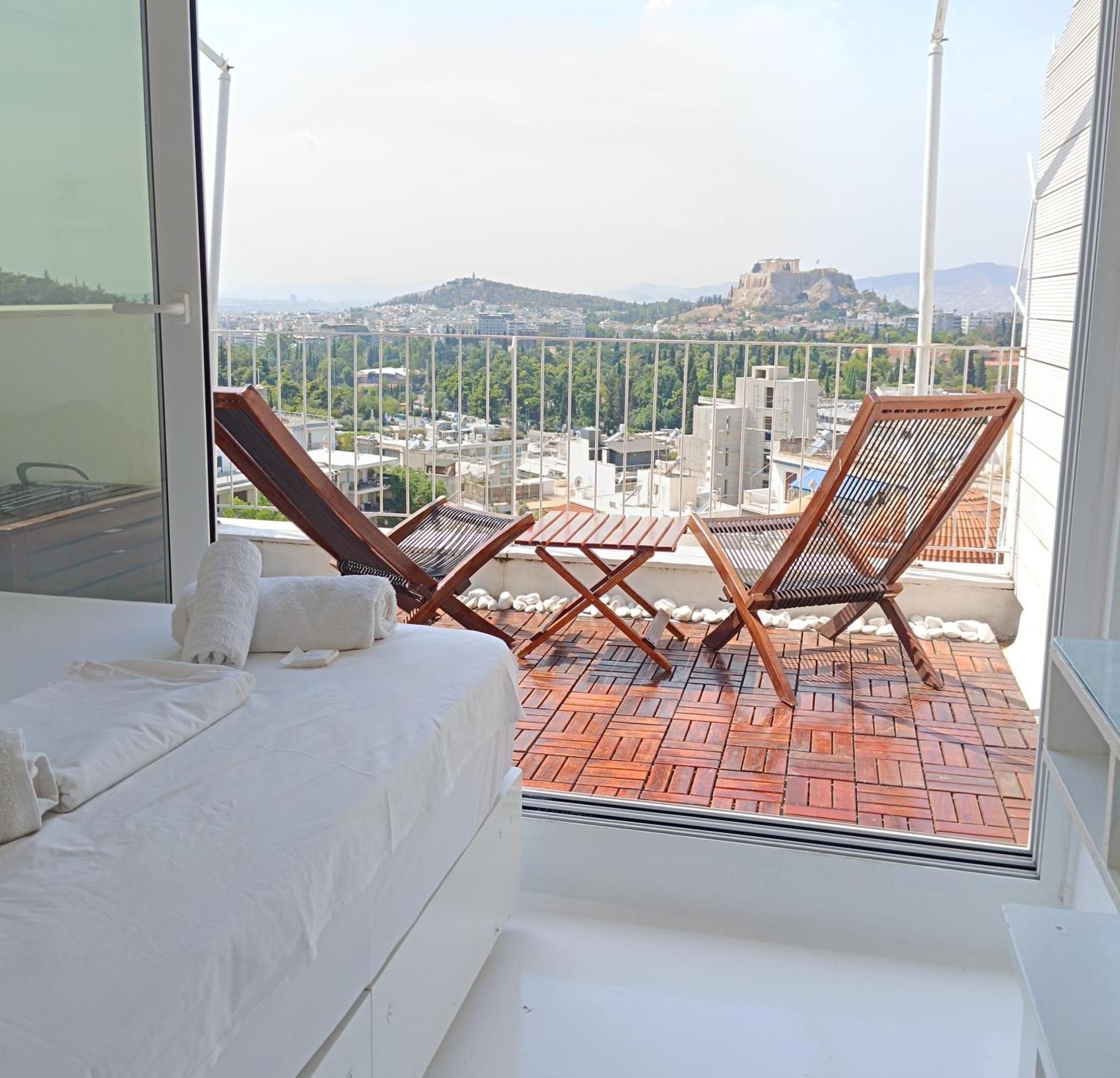 Penthouse With Acropolis View Apartment Athens Luaran gambar